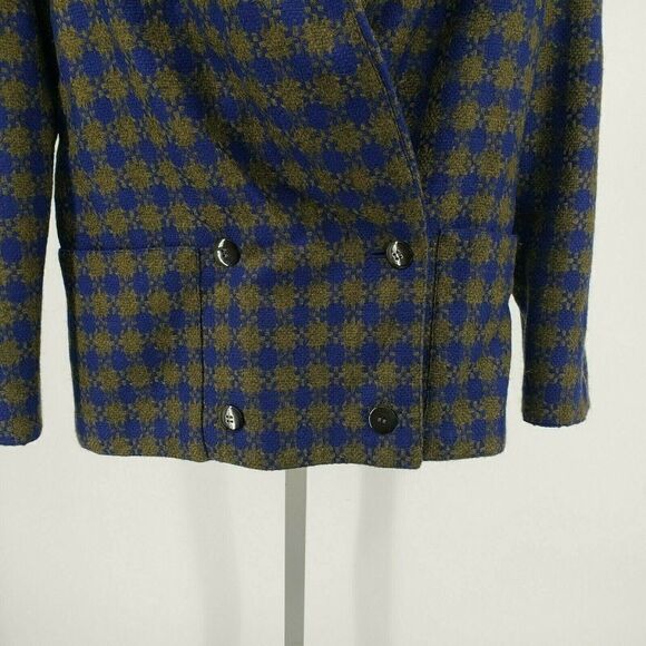 Vintage MICHII MOON For Sanyo Jacket Hounds Tooth - Picture 7 of 12